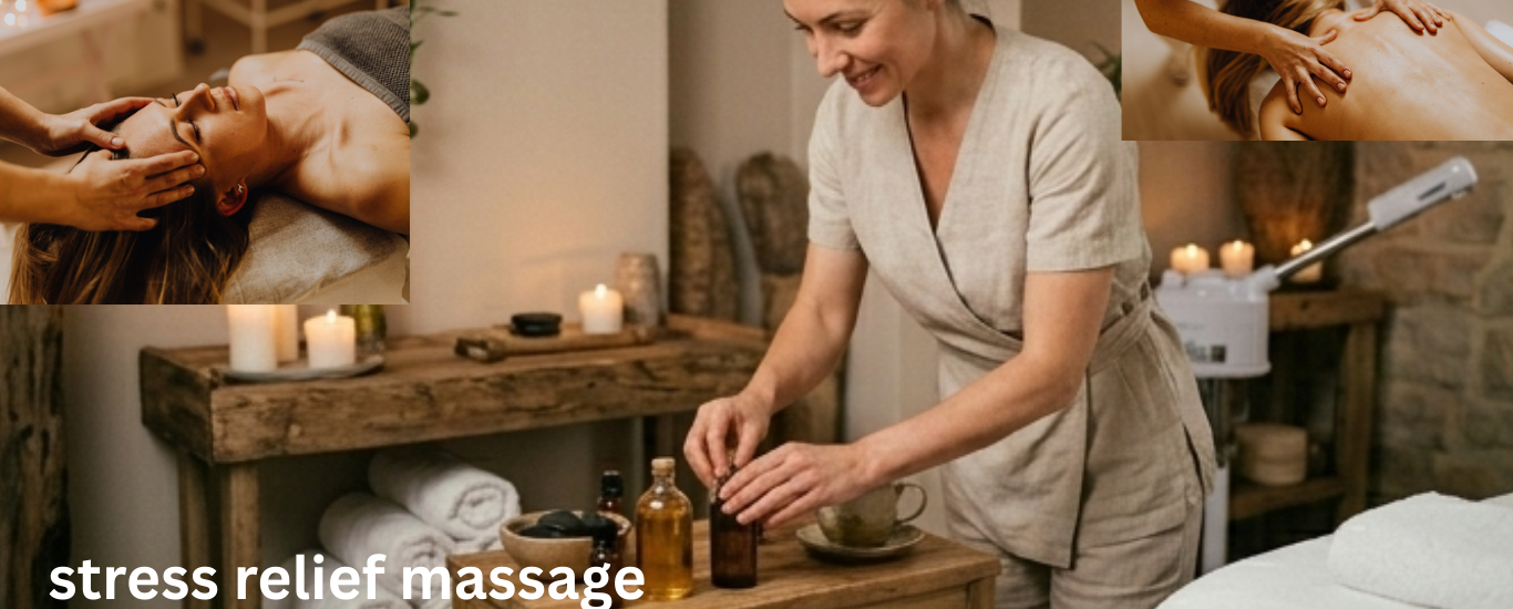 stress relief massage in Delhi