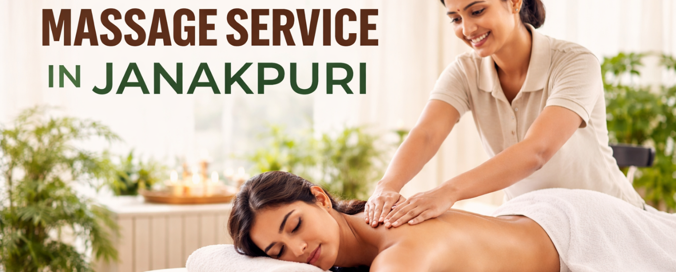Doorstep Massage Service in Janakpuri