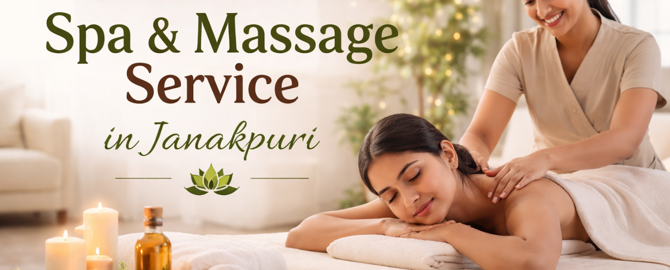 Premium Home Spa & Massage Service in Janakpuri