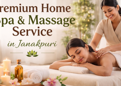 Premium Home Spa & Massage Service in Janakpuri