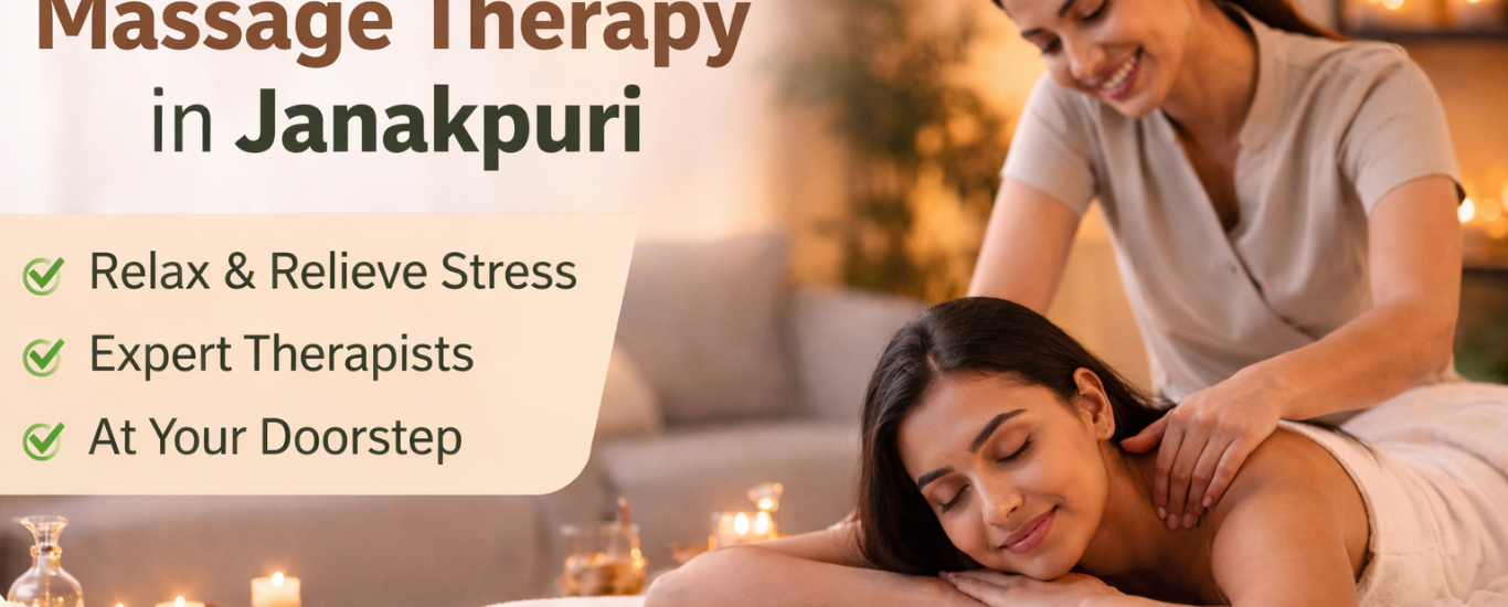 Book Home Massage Therapy in Janakpuri