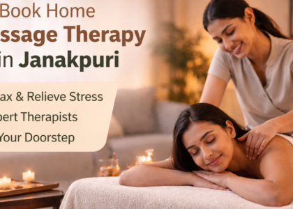Book Home Massage Therapy in Janakpuri