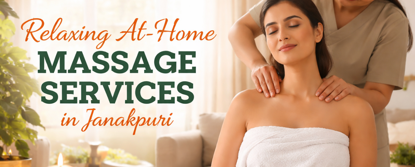 Relaxing at-home massage services in Janakpuri