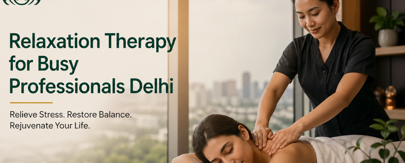 Relaxation Therapy for Busy Professionals Delhi